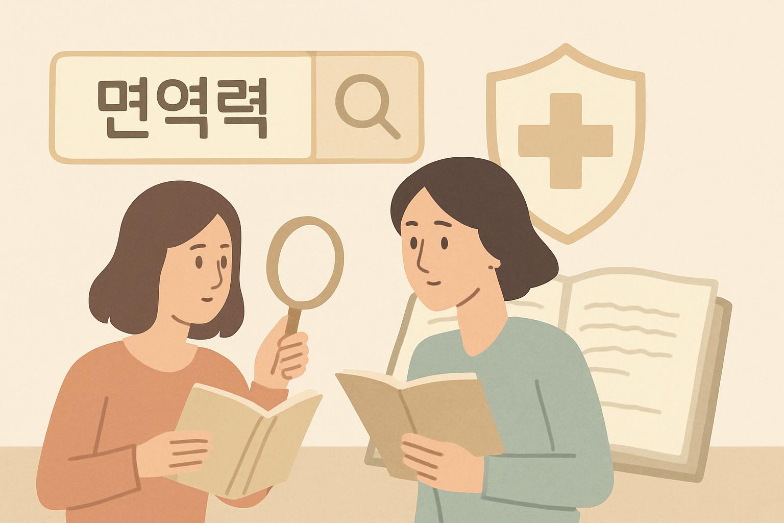 면역력과 면연력: 올바른 표기와 헷갈리는 이유 대표 이미지